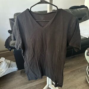 Calvin Klein Men’s Black V-Neck Tee